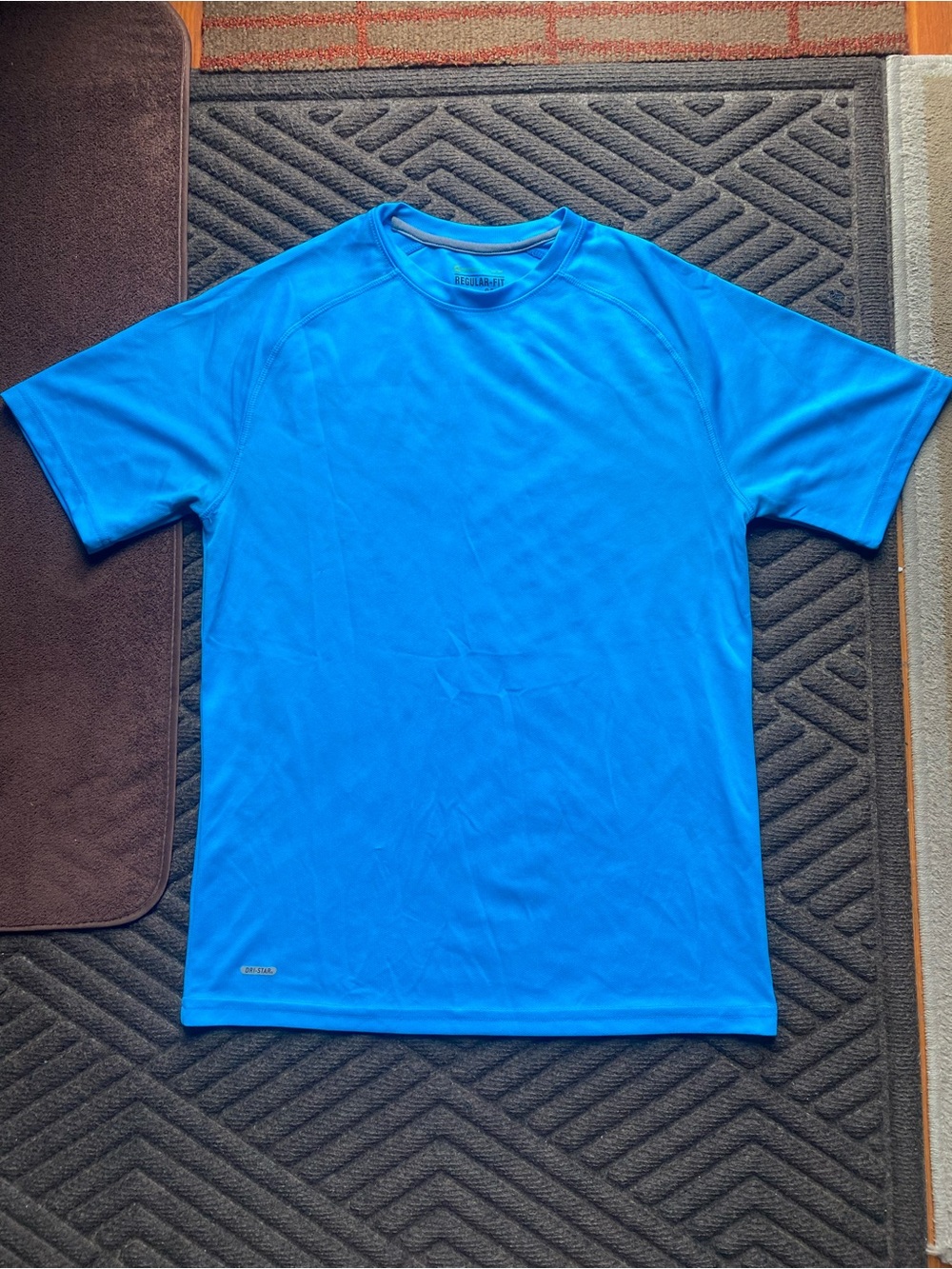 STARTER Electric Blue Regular-Fit Core Tee
